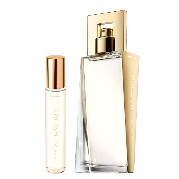 Avon Attraction Zestaw [Perfumy 100ml + Perfumetka