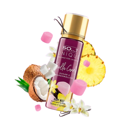 So…? Unique Vanilla Candy mgiełka do ciała - 150ml