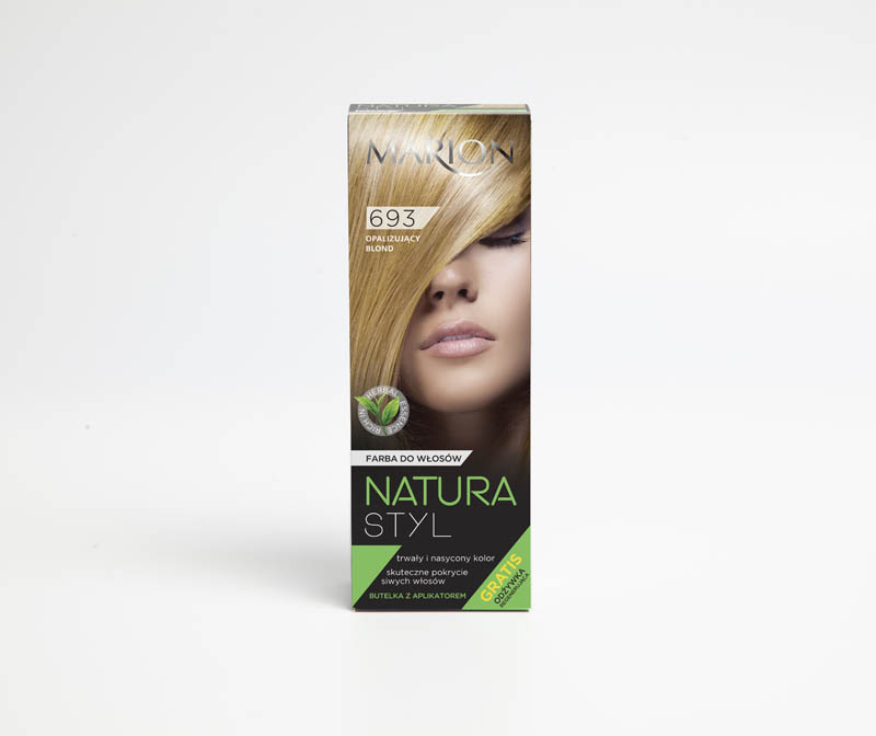 MARION Styl Farba do włosów 693 Opalizujący blond
