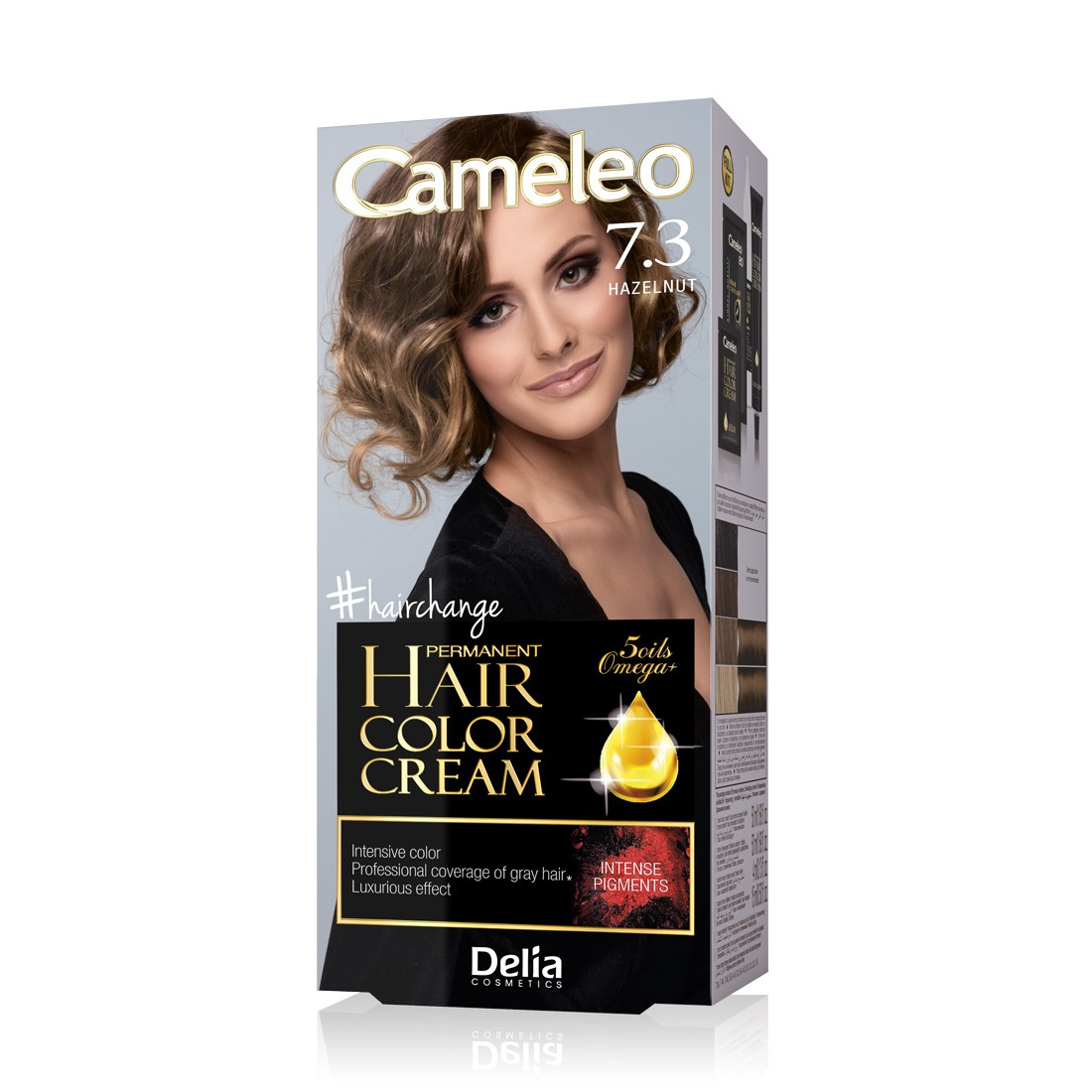 CAMELEO OMEGA+ Farba do włosów - 7.3 Hazelnut