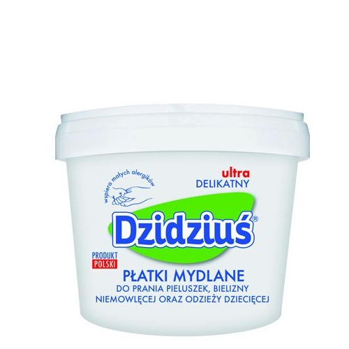 Dzidziuś Ultradelikatne płatki mydlane prania 400g