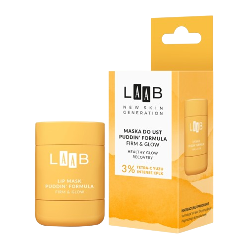 AA LAAB Tetra-C Yuzu Firm&Glow - Maska do ust