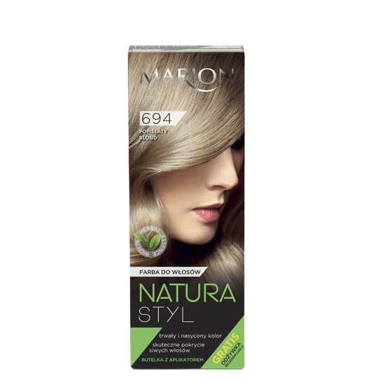MARION Natura Farba do włosów 694 Popielaty blond