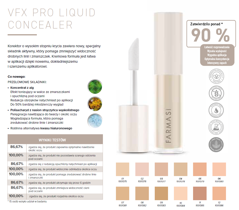 Farmasi VFX Pro Kryjący korektor - C02 - 6ml