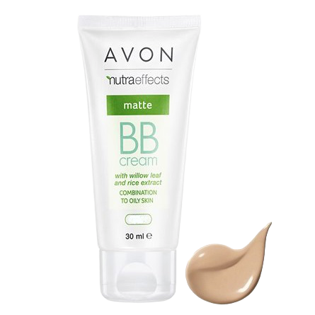 Avon Matte Matujący krem BB 5w1 - Light