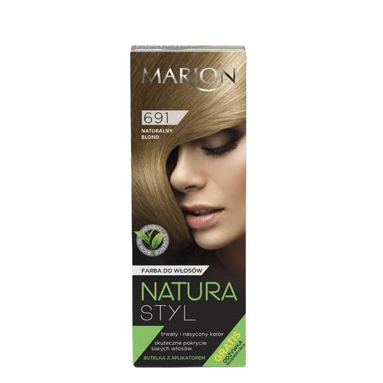 MARION Natura Farba do włosów 691 Naturalny blond