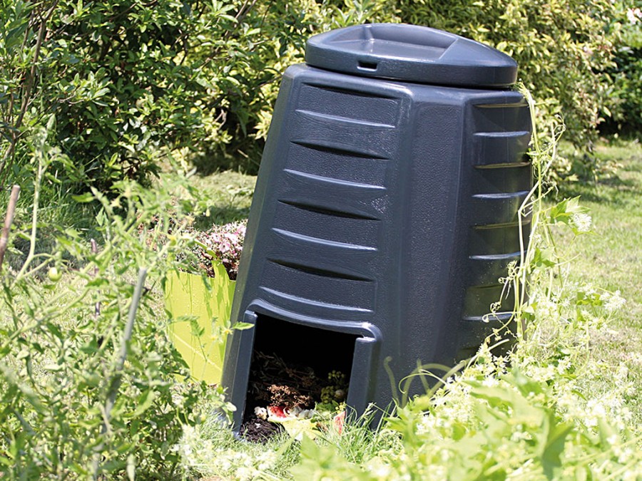 Kompostownik ECOCOMPO - CZARNY 340 litrów