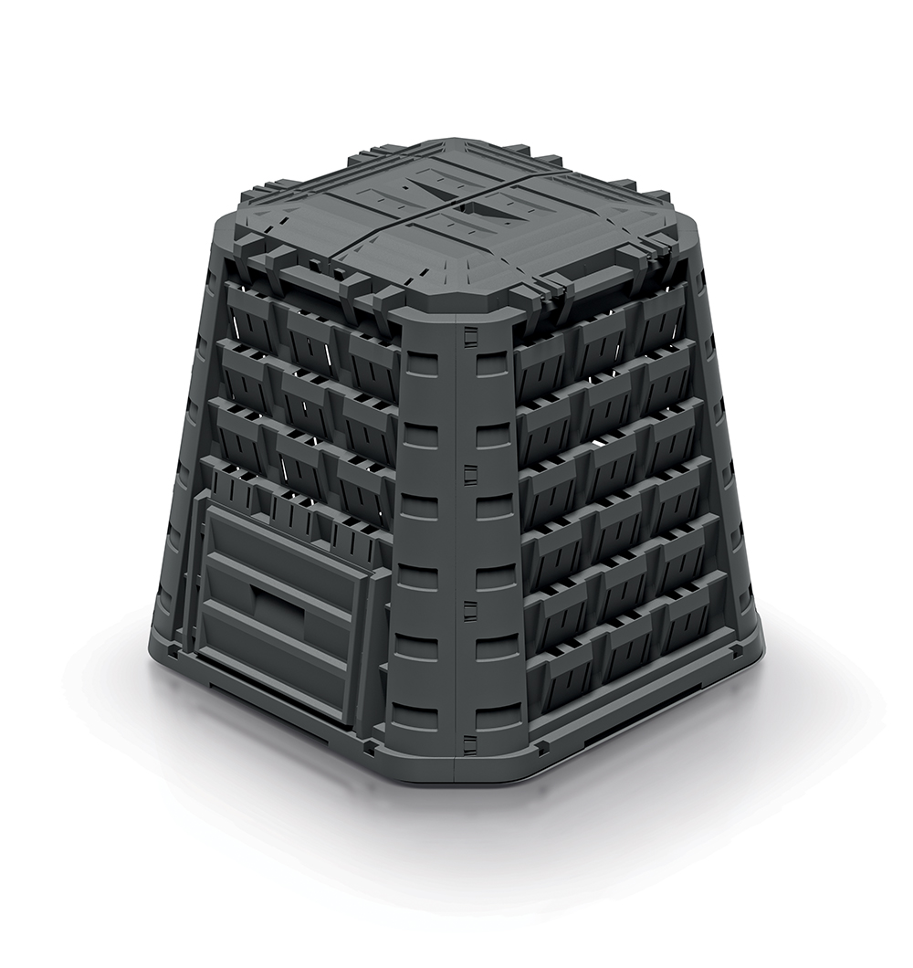 Kompostownik Evogreen Vario 450 litrów czarny IKEV450C-S411