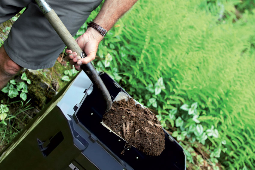 Kompostownik COMPOGREEN - CZARNY 380 litrów