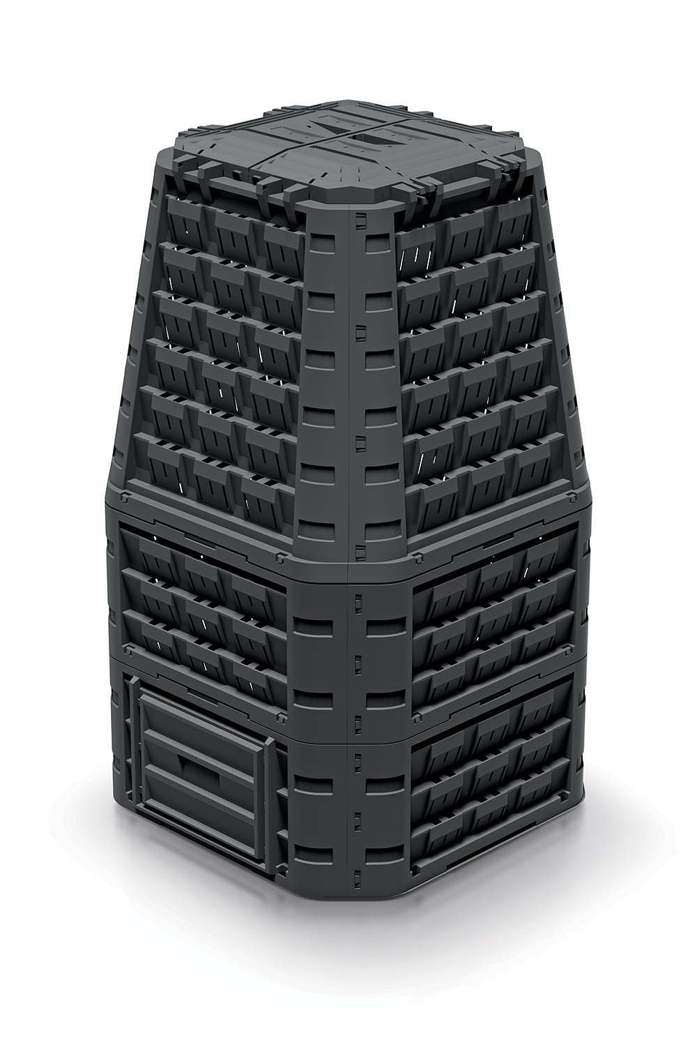 Kompostownik Evogreen Vario 1050 litrów czarny IKEL1050C-S411