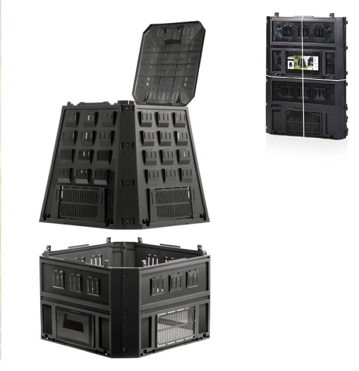 Kompostownik EVOGREEN - CZARNY IKEL850C-S411