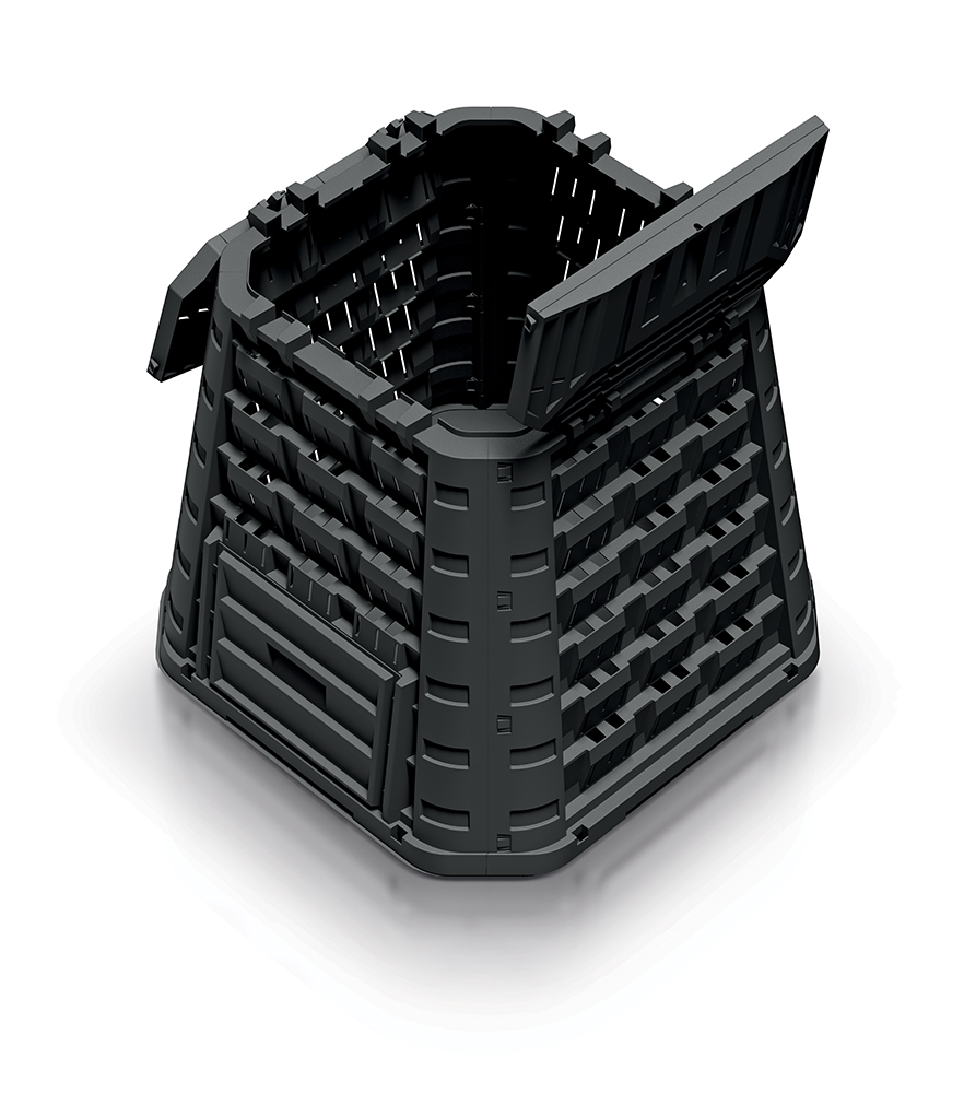 Kompostownik Evogreen Vario 450 litrów czarny IKEV450C-S411