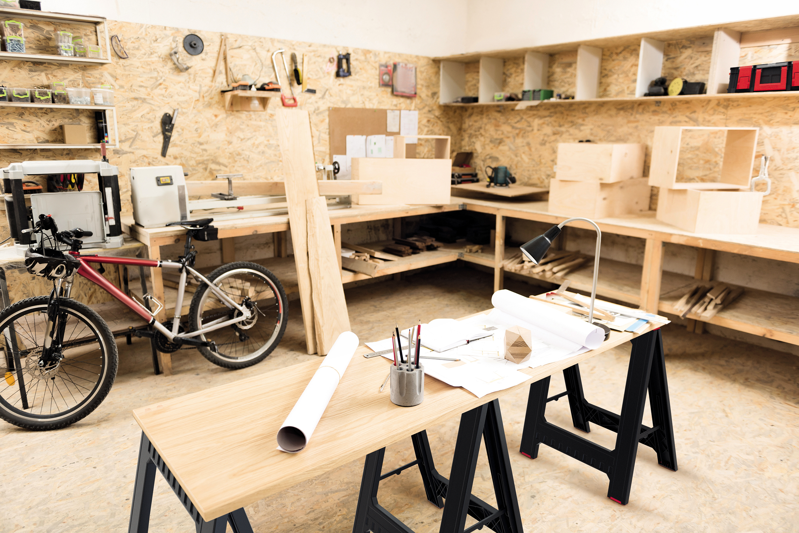 Stojak warsztatowy, Kobyłka, udźwig 350KG Z Miarką