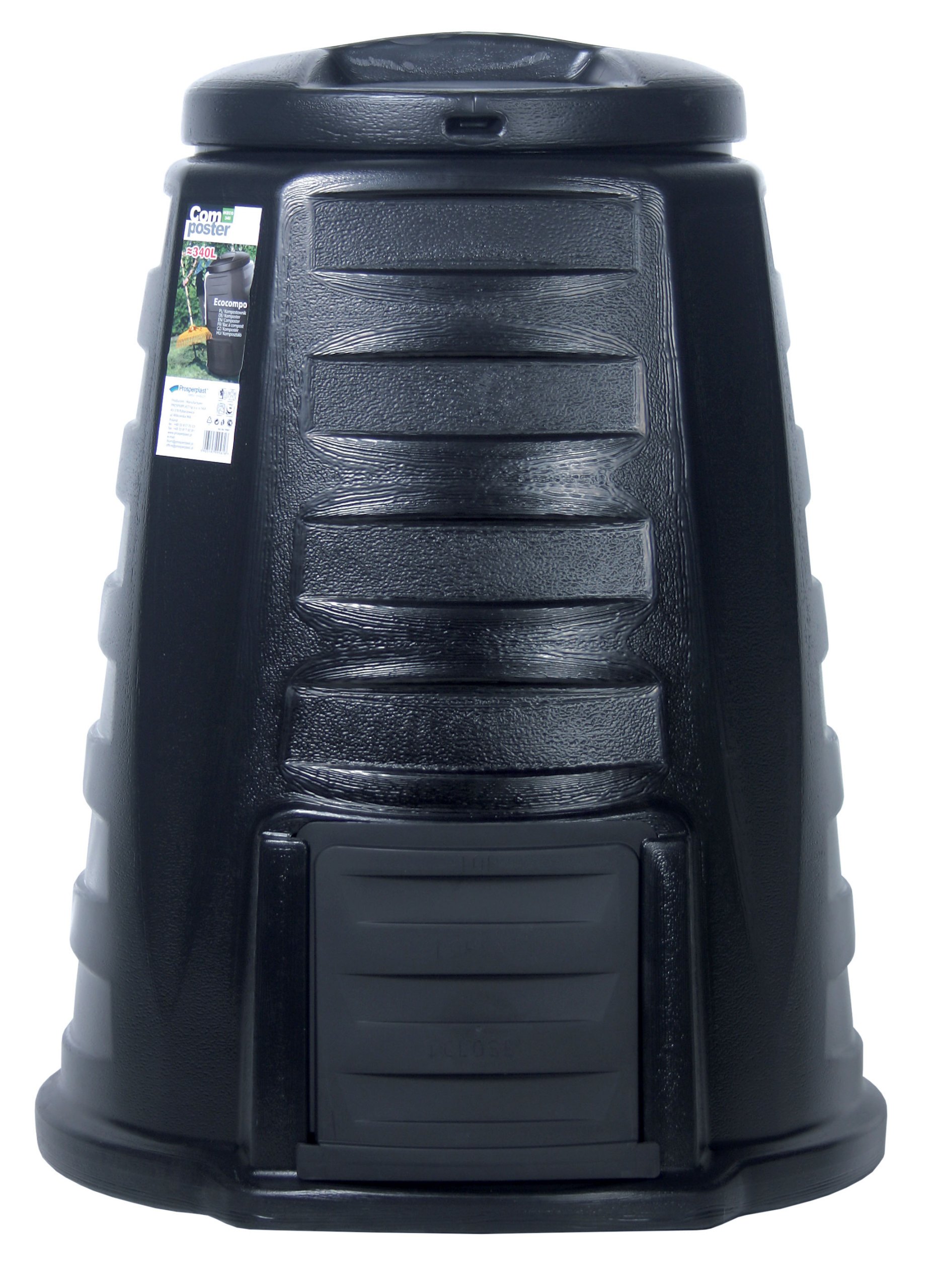 Kompostownik ECOCOMPO - CZARNY 340 litrów