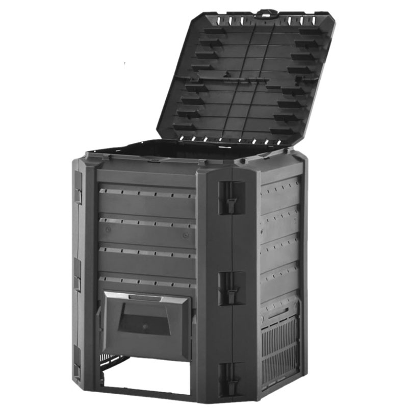 Kompostownik COMPOGREEN - CZARNY 380 litrów