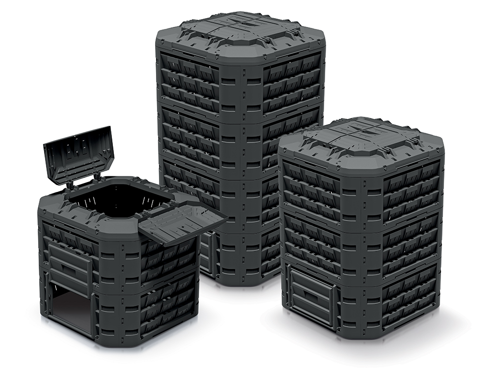 Kompostownik COMPOGREEN - czarny KL950C-S411