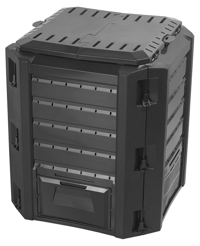 Kompostownik COMPOGREEN - CZARNY 380 litrów
