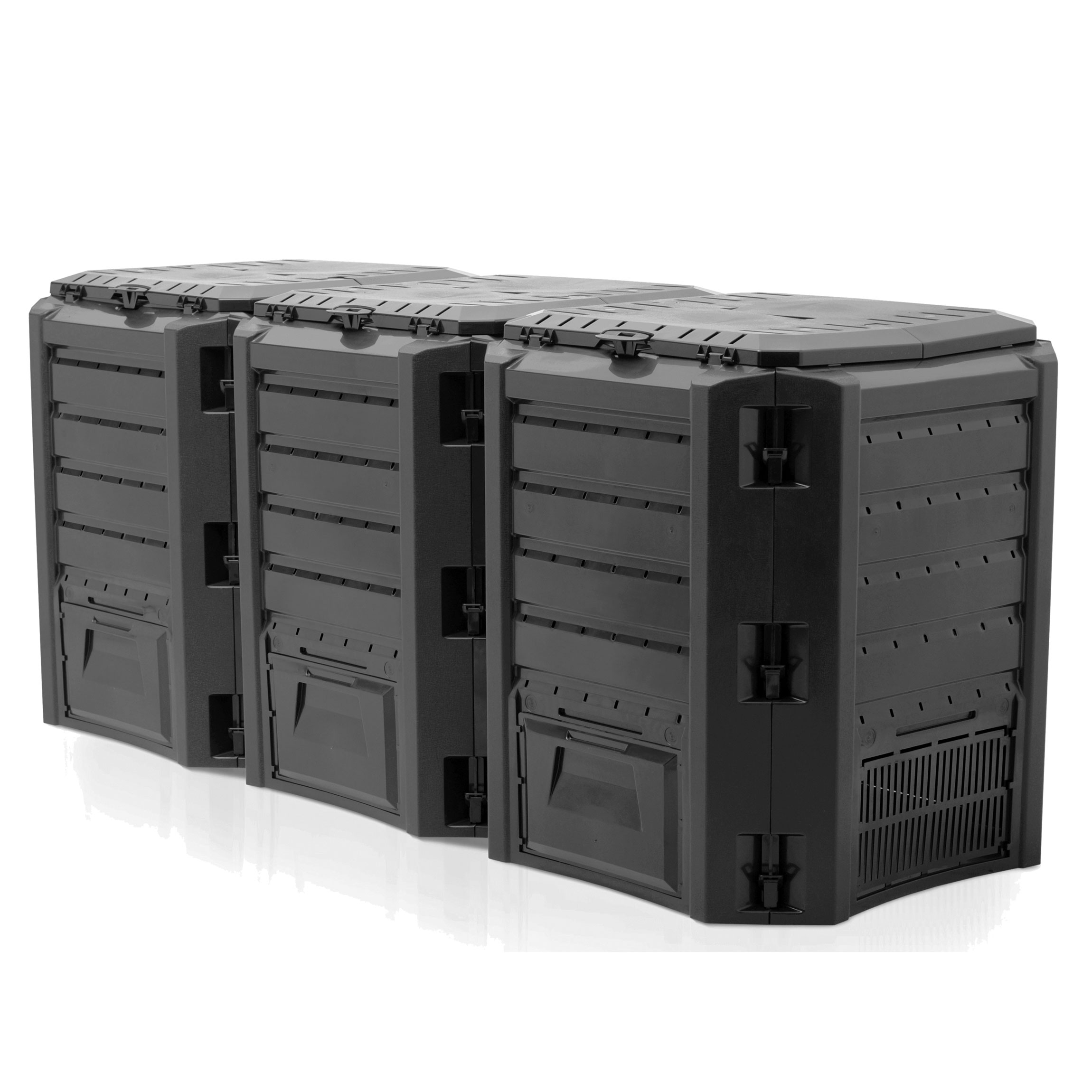 Kompostownik MODULE COMPOGREEN CZARNY 1200 litrów