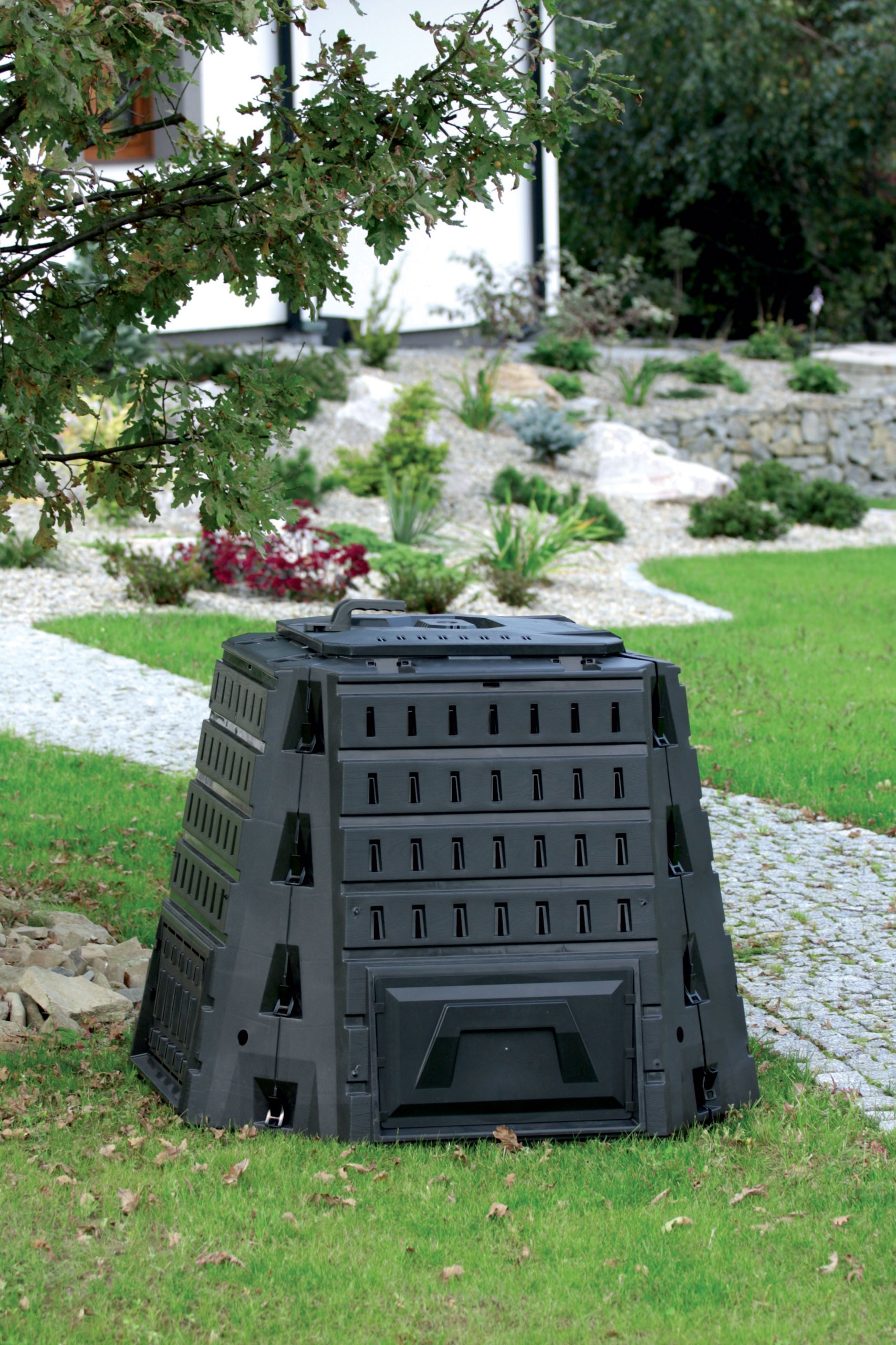 KOMPOSTOWNIK 500 L CZARNY BIOCOMPO