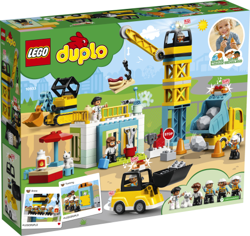 10933 LEGO DUPLO Żuraw wieżowy i budowa - Arena.pl