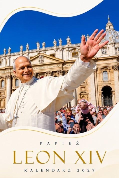 Kalendarz 2027 ścienny papież Leon XIV