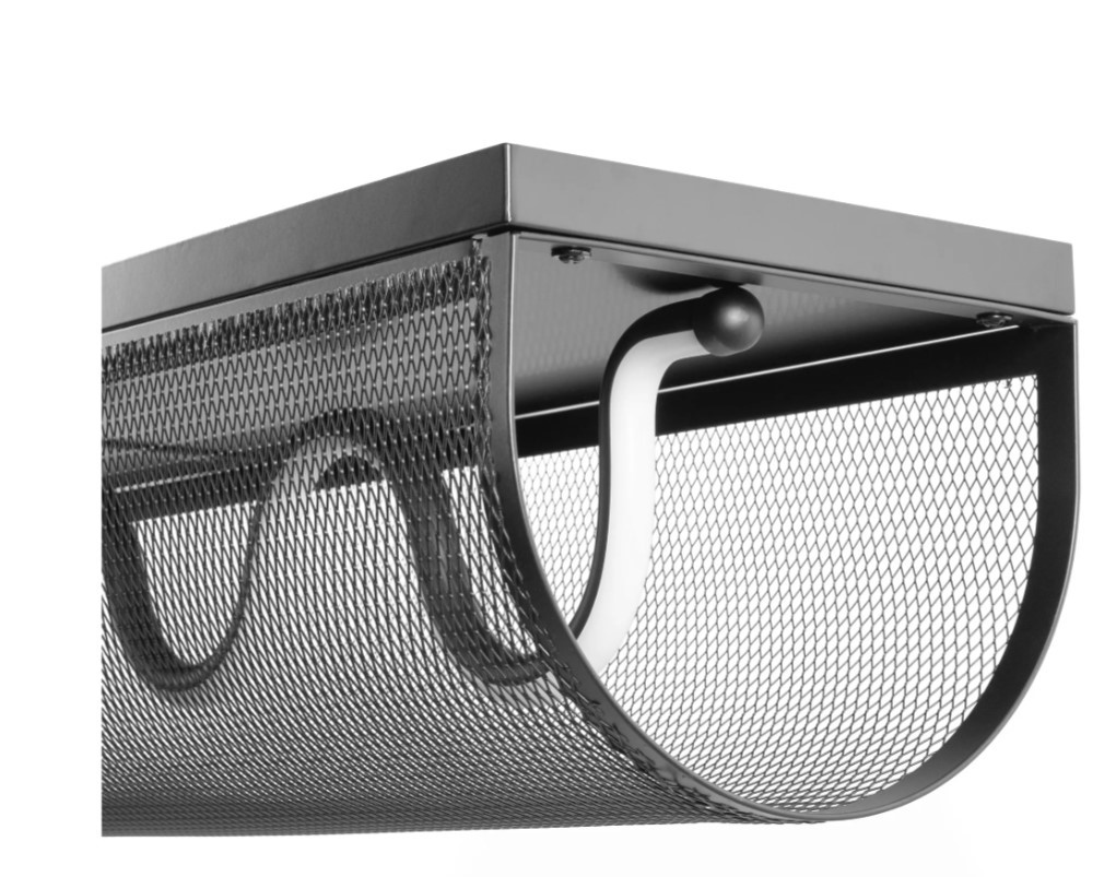 Lampa wisząca sufitowa nad stół OTTAMI podłużna czarna LED (3)