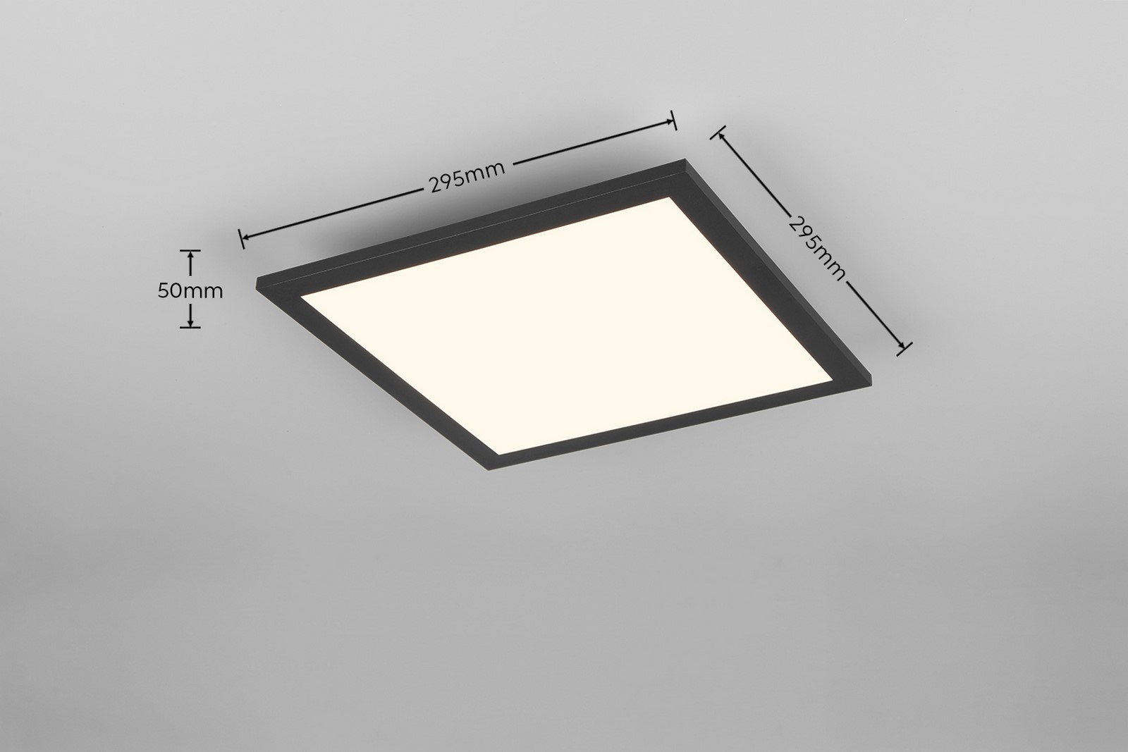 Lampa sufitowa plafon czarny RGB BETA R67663032 LED 13W  (7)