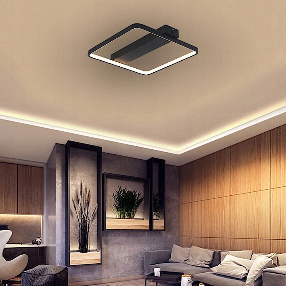 Lampa sufitowa PLAFON Ring Żyrandol LED 40W Pilot (15)