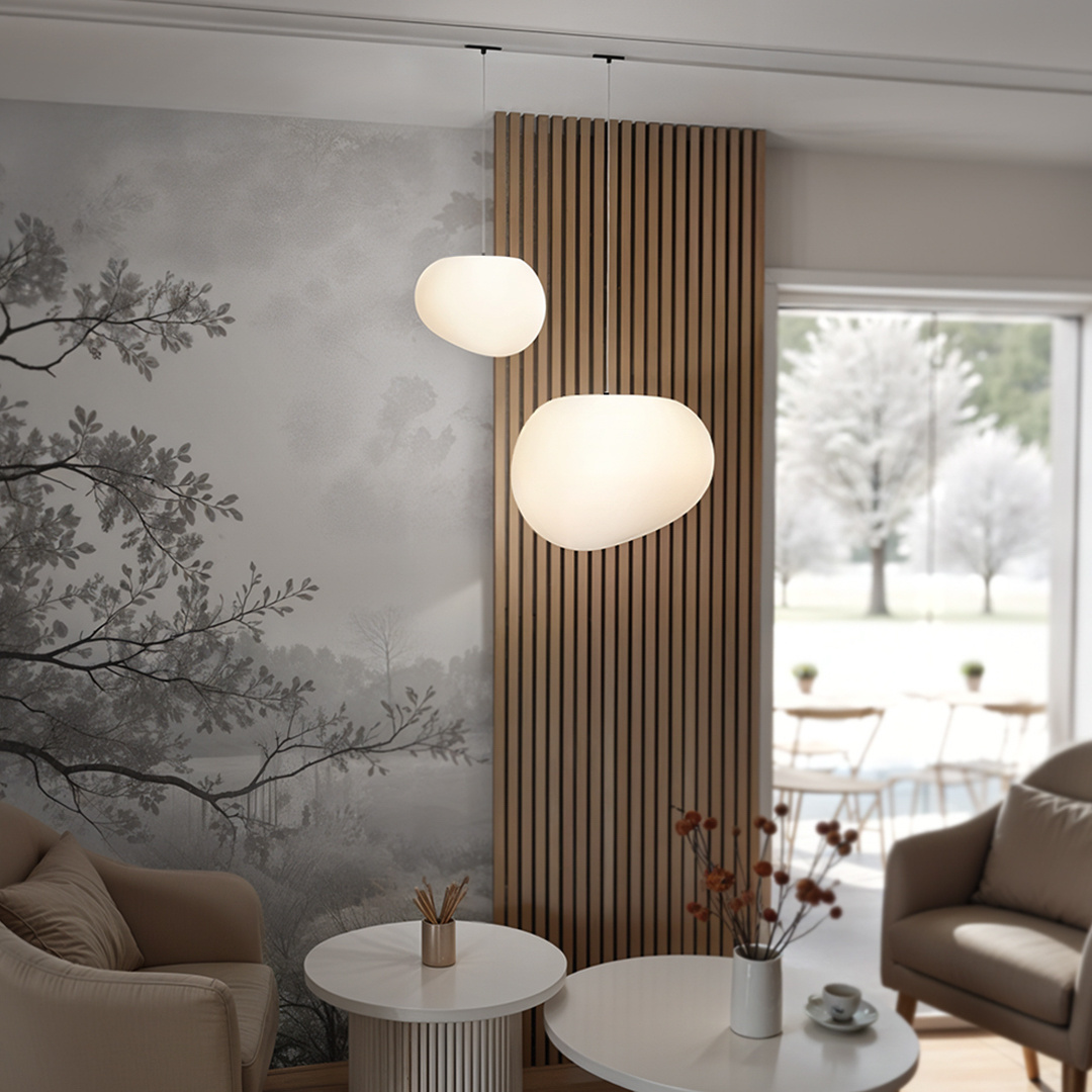 Lampa magnetyczna zwis biała kula DIONE 5W 4000K (5)