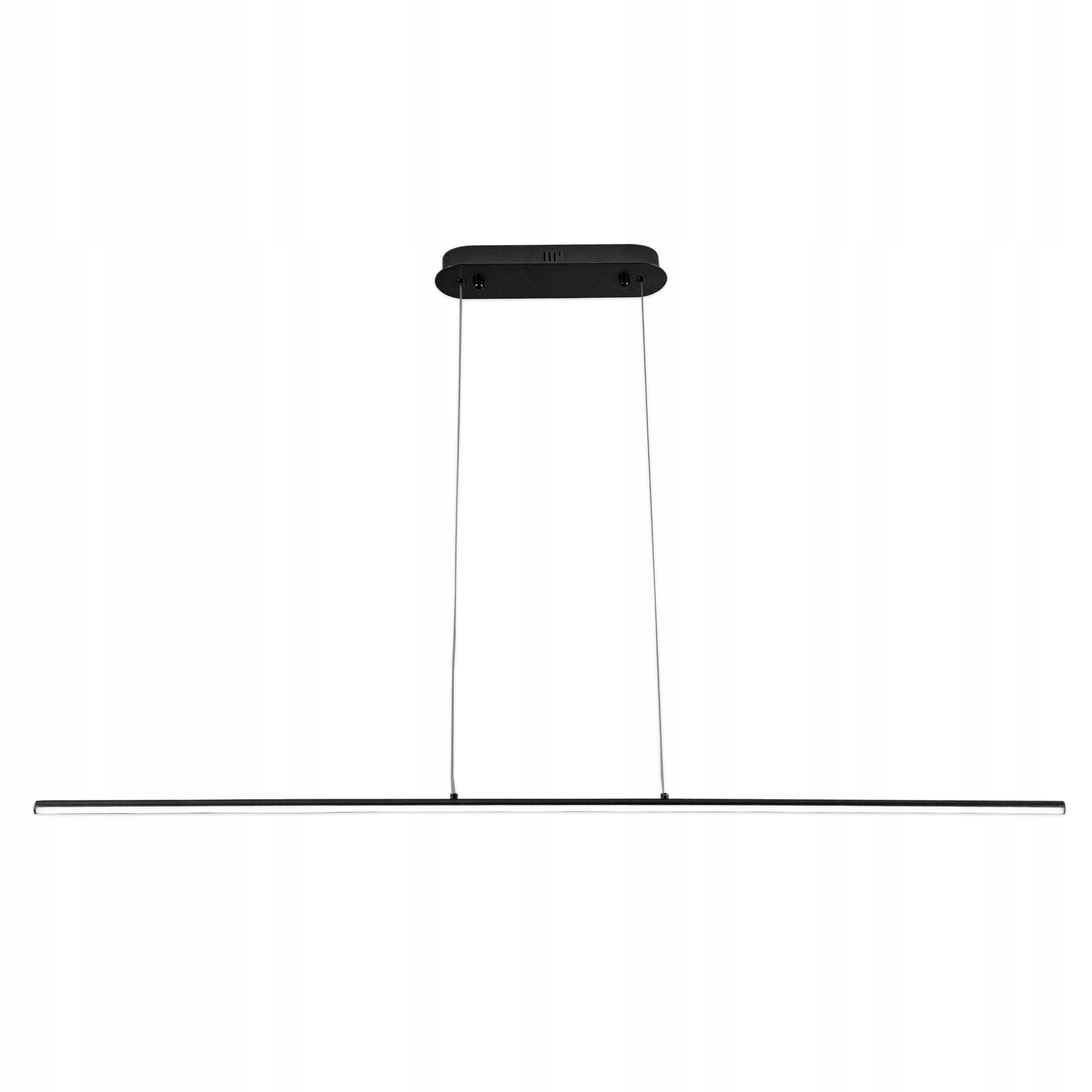 Lampa wisząca listwa czarna zintegrowane źródło LED 20W 120cm 4000K