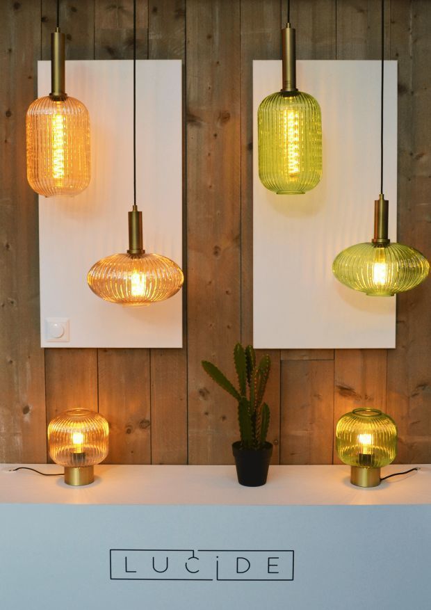 Lampa biurkowa stołowa MALOTO Lucide zielona klosz kula okrągła szkło glass ball w stylu glamour 1xE27 40W IP20 (3)
