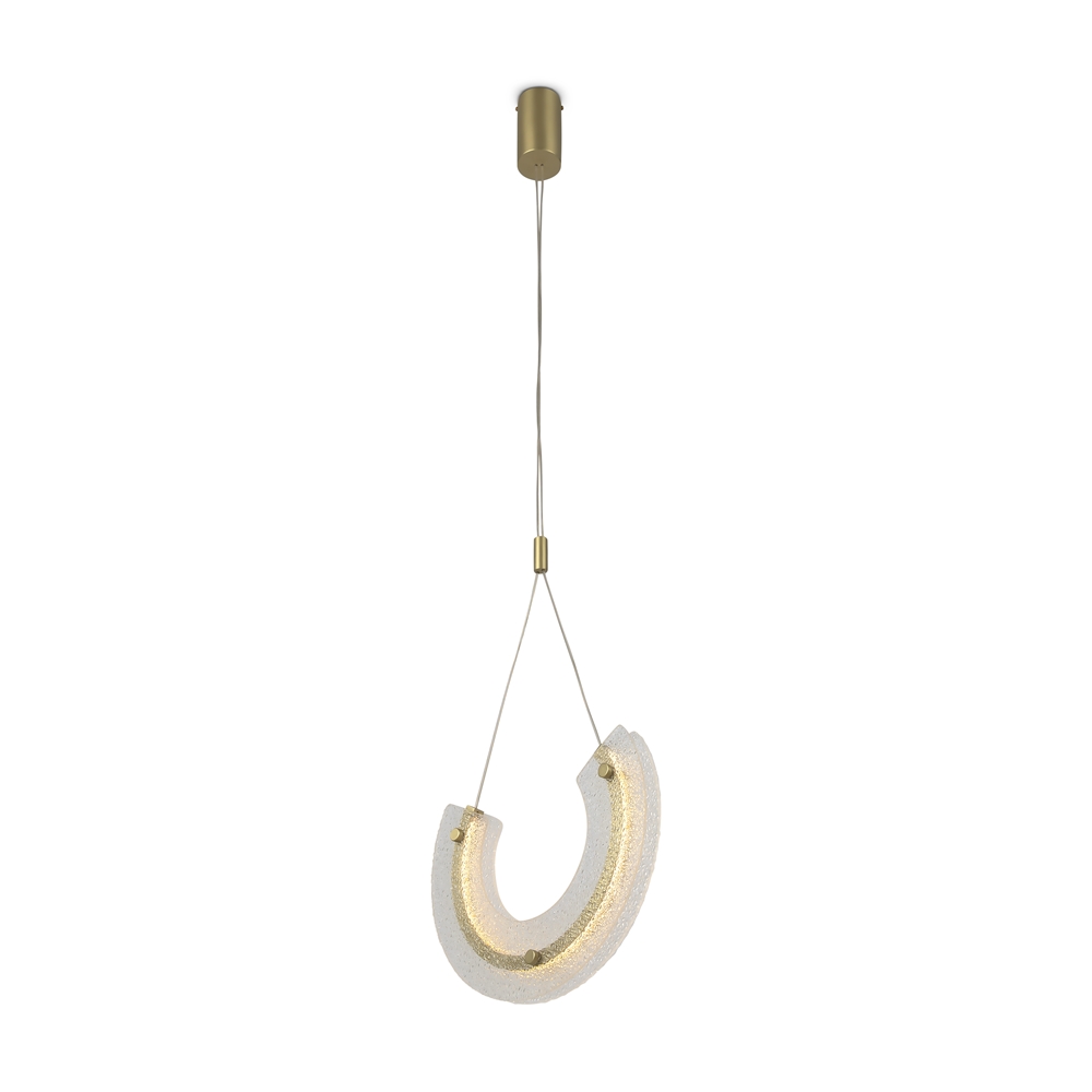 Niemiecka lampa wisząca złota zwis Maya P091PL-L18G3K Maytoni (5)