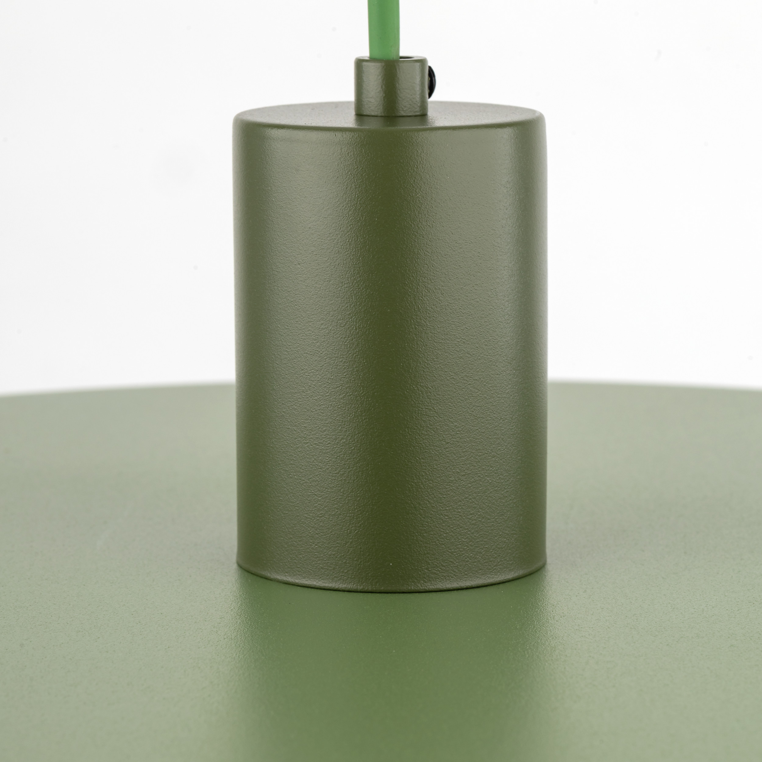 Lampa wisząca pojedyncza zwis okrągła zielona SILA GREEN PEAPOD 1XE27 (4)