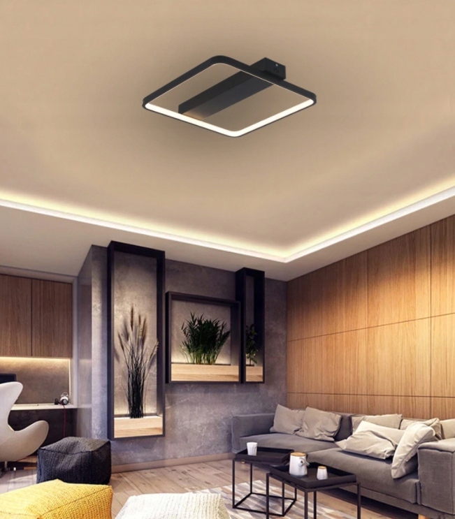 Lampa sufitowa PLAFON Ring Żyrandol LED 40W Pilot (5)