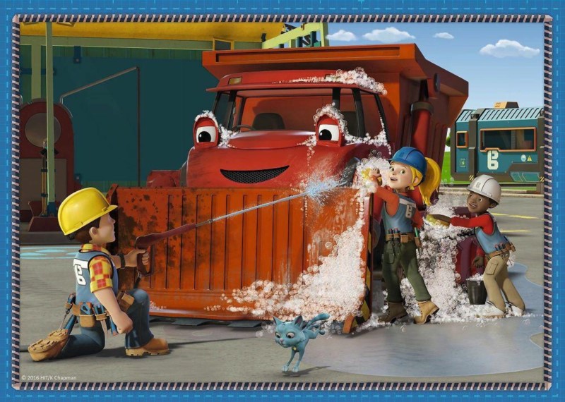 TREFL PUZZLE 4W1  BOB BUDOWNICZY