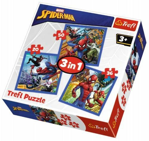 Puzzle 3w1 - Pajecza sila 34841
