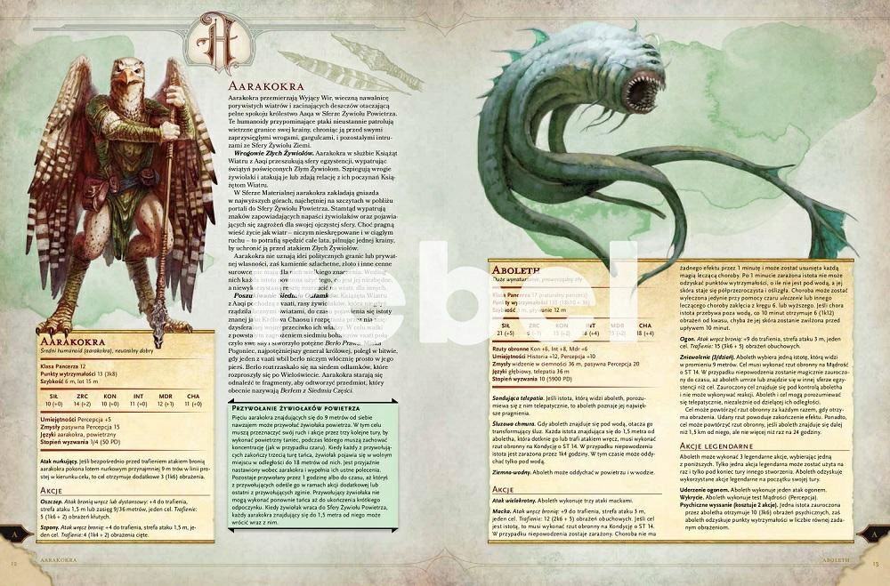 D&D 5.0 KSIĘGA POTWORÓW
