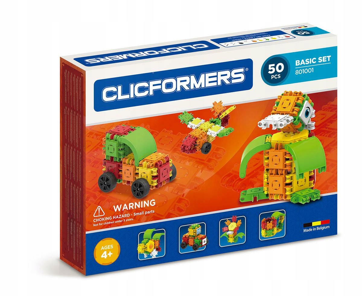 CLICFORMERS KLOCKI KONSTRUKCYJNE 50 ELEMENTÓW