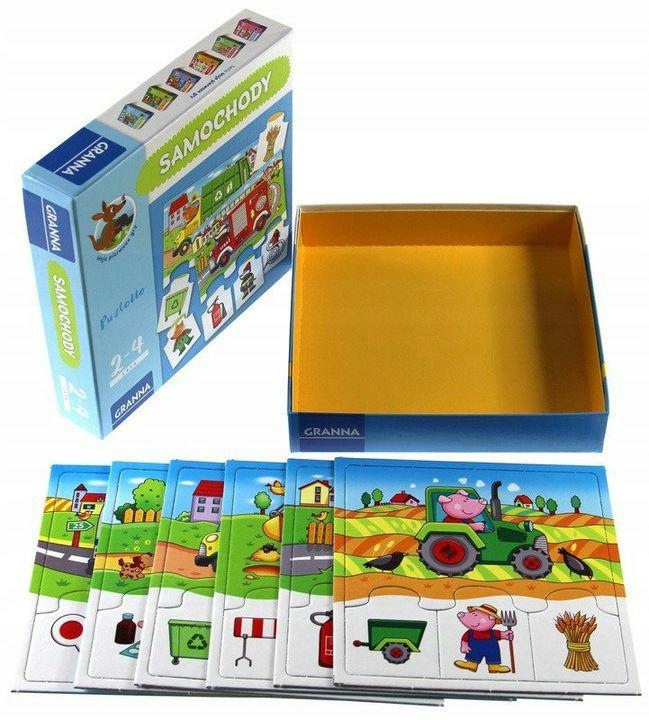 SAMOCHODY GRA 00353 PUZZLOTO GRANNA