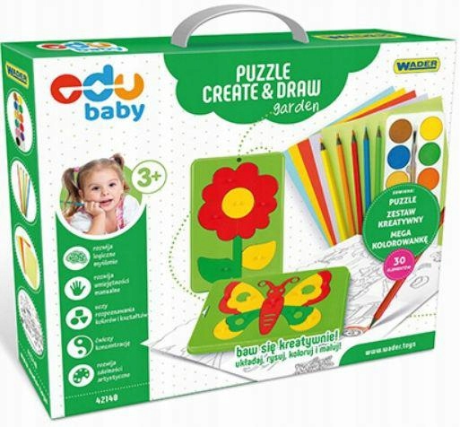 PUZZLE CREATE DRAW OGRÓD GARDEN WADER 42140
