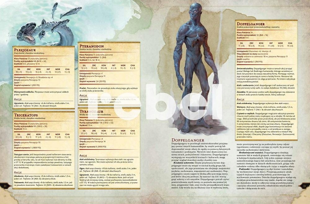 D&D 5.0 KSIĘGA POTWORÓW