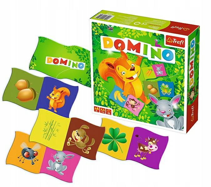 GRA DOMINO ILUSTROWANE TREFL 01610