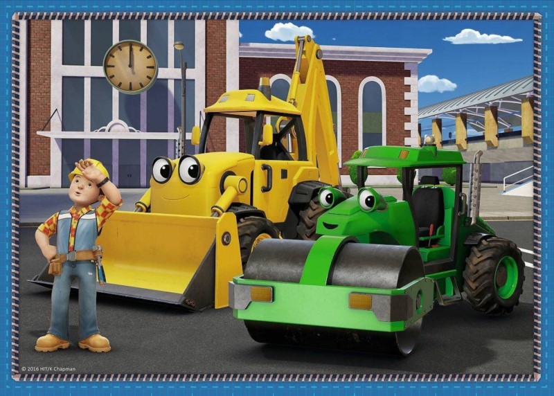 TREFL PUZZLE 4W1  BOB BUDOWNICZY