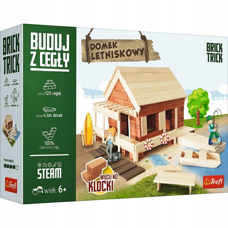 BRICK TRICK TREFL DOMEK LETNISKOWY 61350