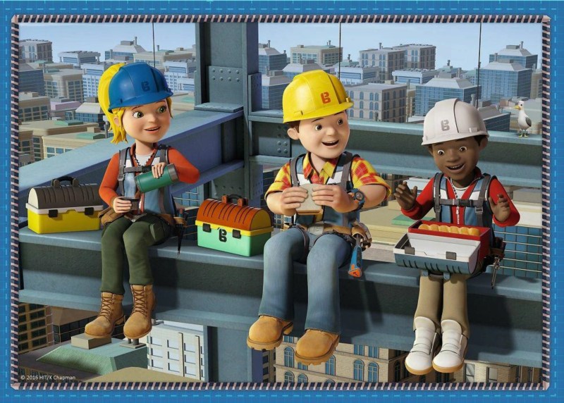 TREFL PUZZLE 4W1  BOB BUDOWNICZY