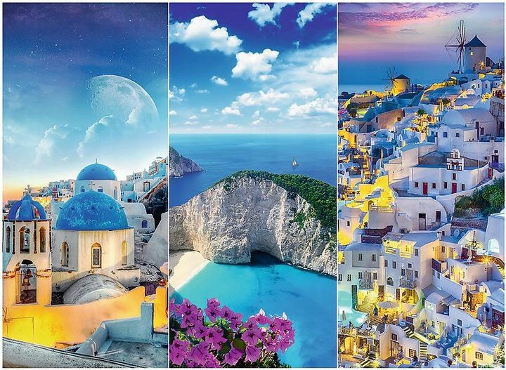 PUZZLE 3000 ELEMENTÓW GRECJA TREFL 33073
