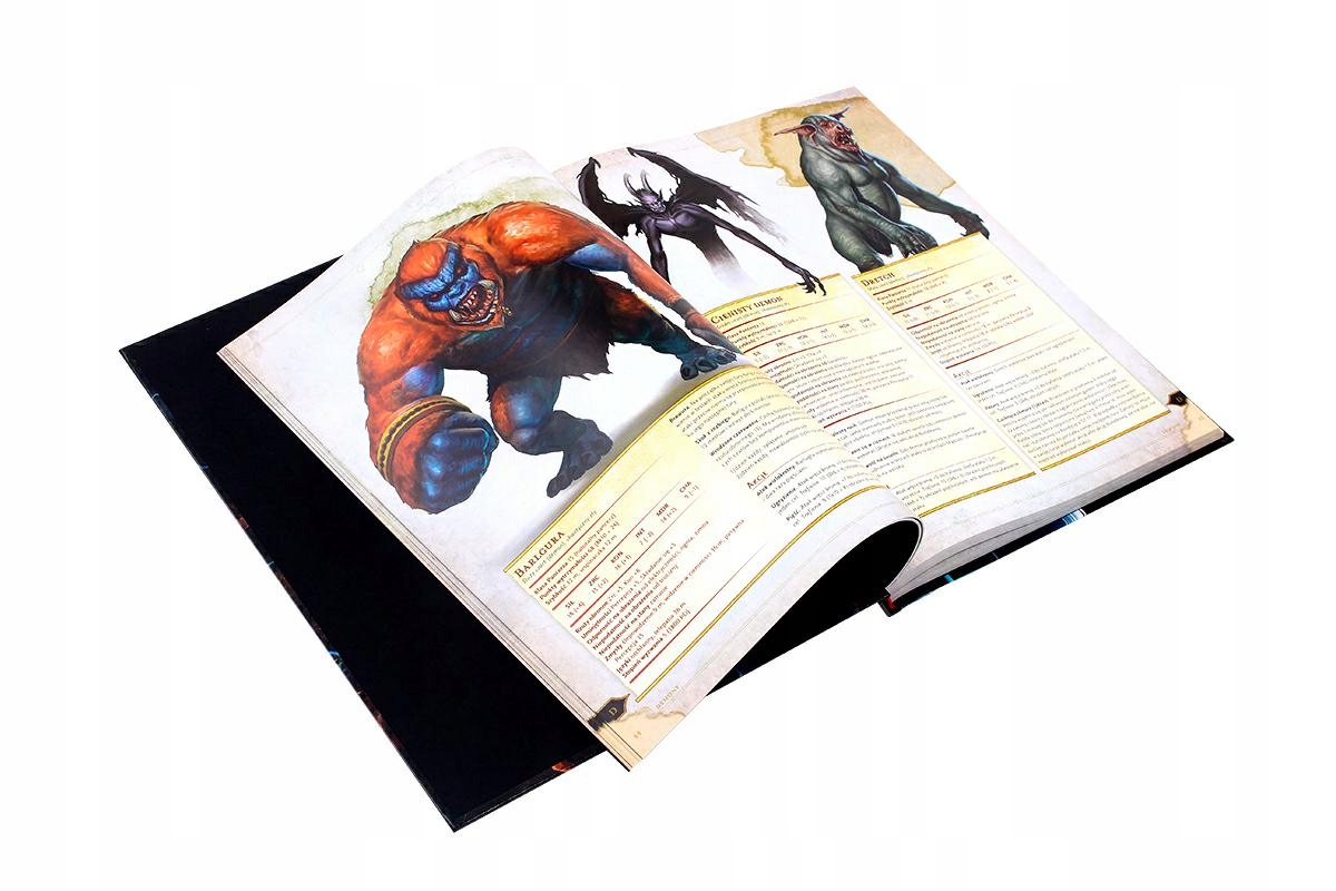 D&D 5.0 KSIĘGA POTWORÓW