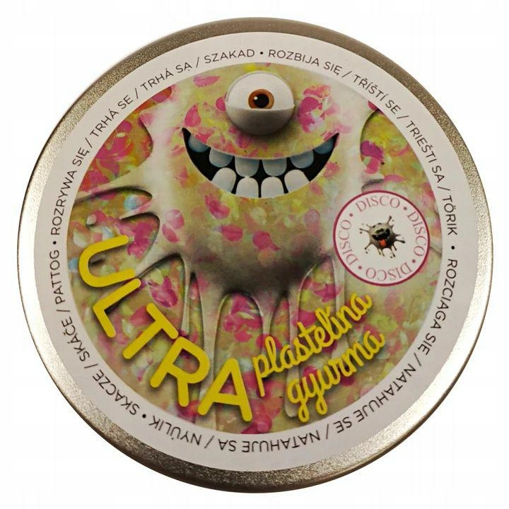 ULTRA PLASTELINA CEKINOWA DISCO 80G EPEE