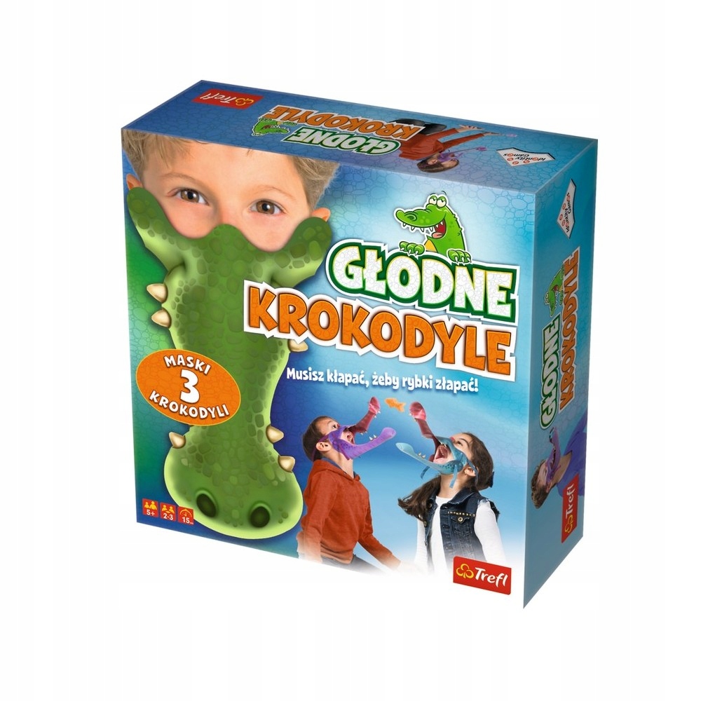 TREFL GŁODNE KROKODYLE GRA 01624