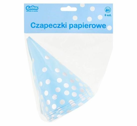 CZAPECZKI PAPIEROWE GROCHY 1637